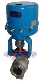 電動偏心半球閥 (對夾式)