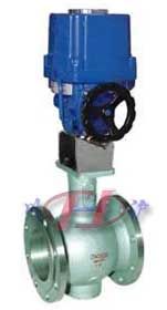 電動偏心半球閥 (法蘭式)