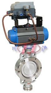 氣動調(diào)節(jié)蝶閥 (對夾式) 