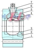 氣動超薄球閥結(jié)構(gòu)圖(對夾式)