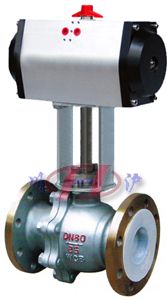 氣動高溫球閥 (國標閥體)