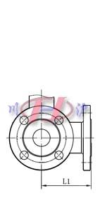 氣動(dòng)三通球閥外形尺寸